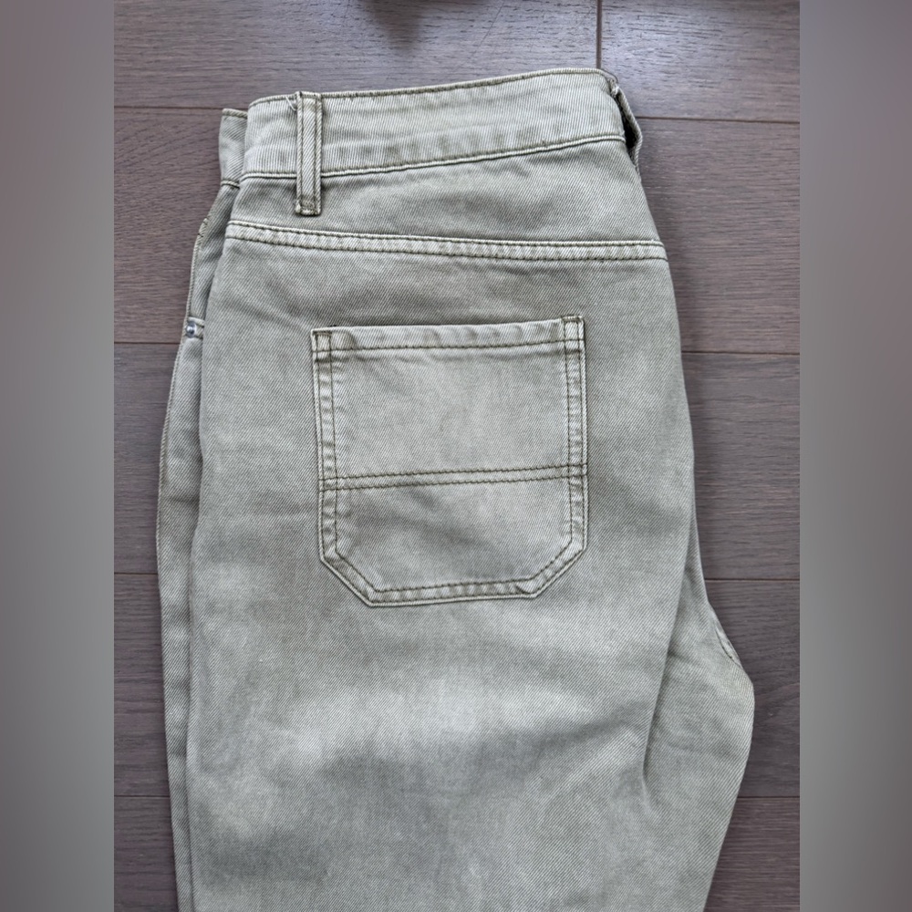 Princess Polly Karana Green Cargo Jeans